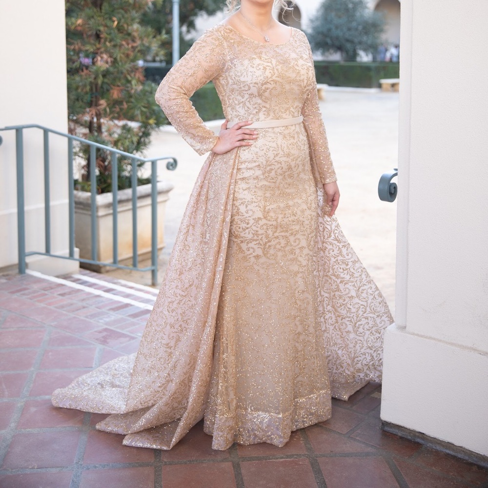 Gold Formal Dress